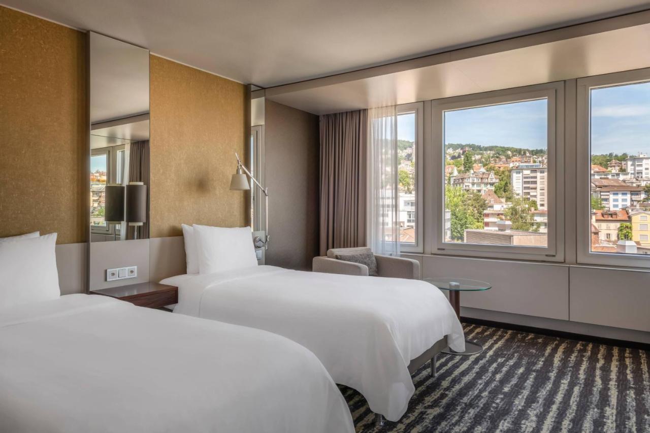 Zurich Marriott Hotel Ngoại thất bức ảnh Deluxe room