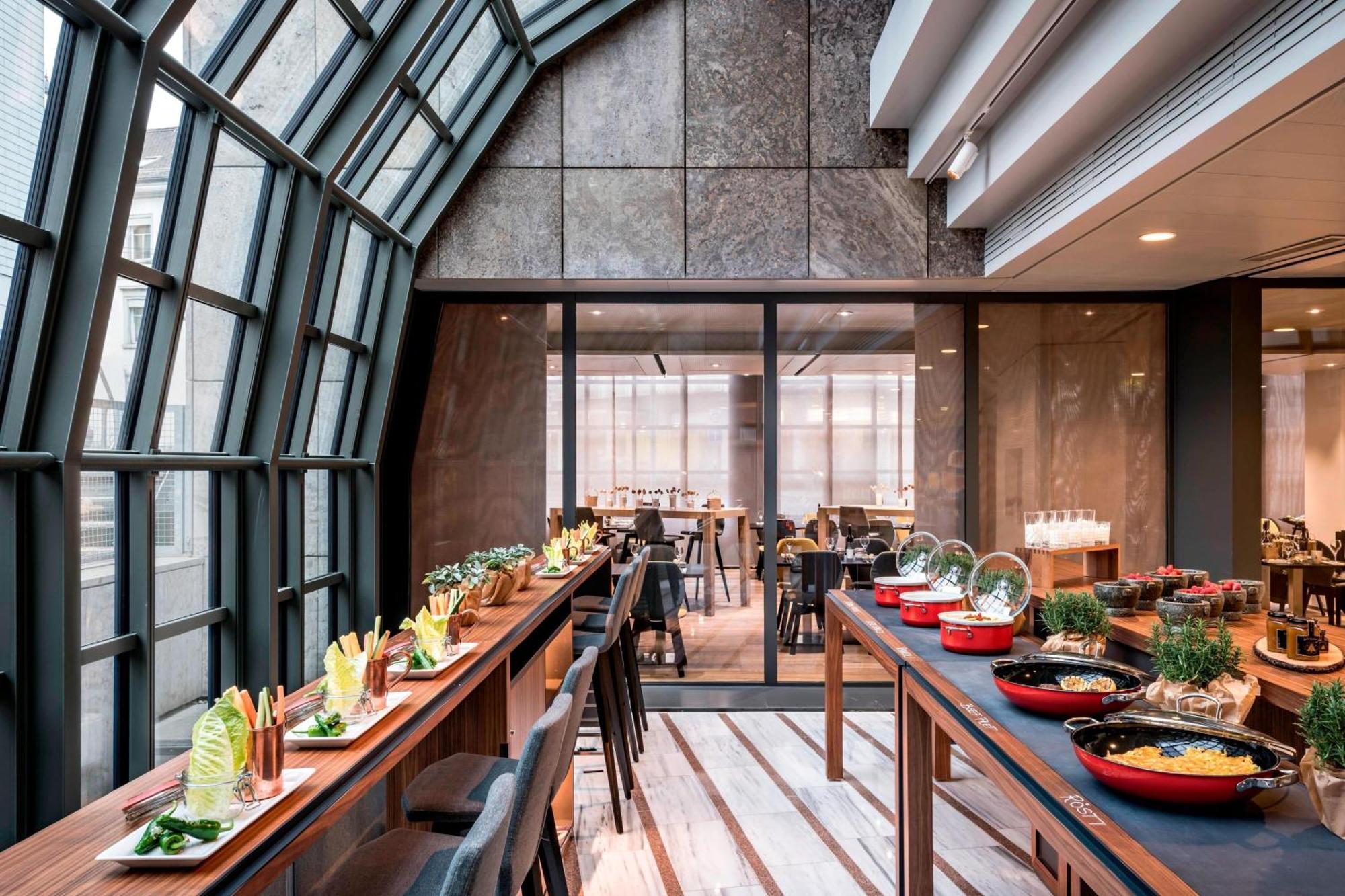 Zurich Marriott Hotel Ngoại thất bức ảnh The restaurant